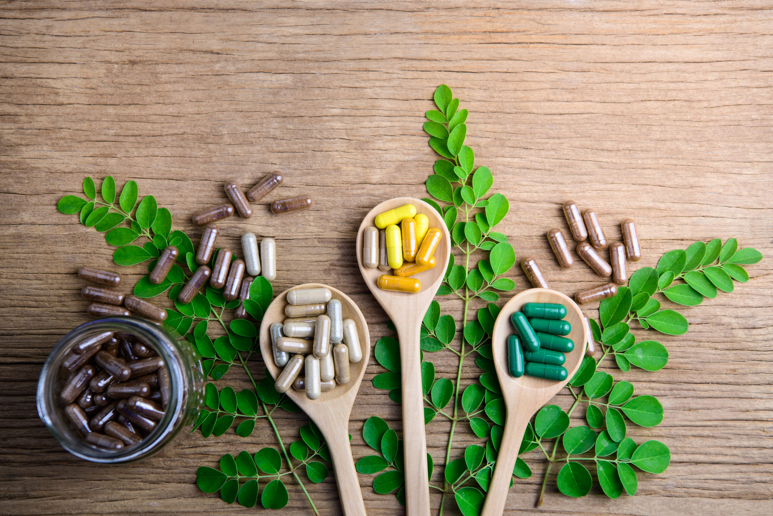 different types of supplements that contains herbs, minerals, and vitamins that boost your libido